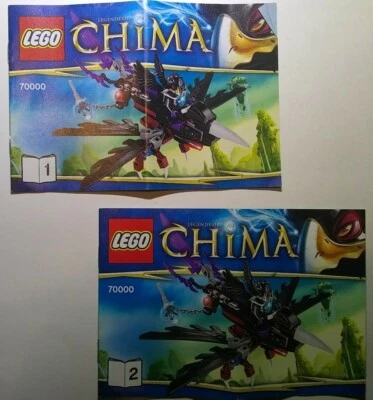 LEGO CHIMA 70000/70001/70203 ***Instruction Manual Booklets ONLY***  - Image 1 of 3