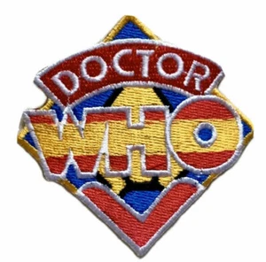 Doctor Who Serie Logo gestickt Bügelbild Aufnäher Patch - Bild 1 von 1