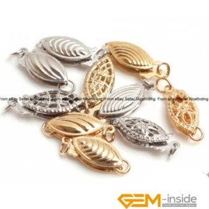 14K Gold Filled Yellow White Clasps Connectors Findings For Jewelry Making 1 pcs - Picture 1 of 116