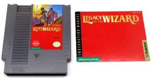 Legacy of the Wizard (NES, 1988) By Broderbund (Cartridge & Manual) NTSC - Picture 1 of 9