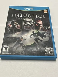 Injustice Gods Among Us NINTENDO Wii U - Tested - Picture 1 of 8