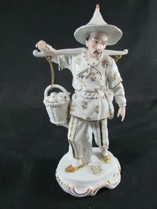 German Sitzendorf China Man Figure c.1970s - Picture 1 of 10