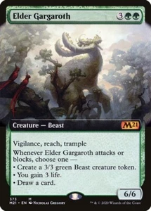 MTG ELDER GARGAROTH EXC - GARGAROTH ANTICO - M21 X EN - MAGIC - Picture 1 of 1