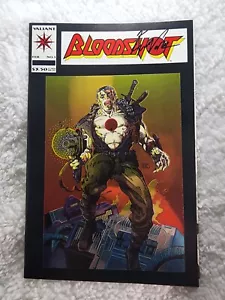 BLOODSHOT 1 1993, VALIANT COMICS Autographed by writer Kevin Van Hook - Picture 1 of 5