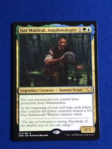 X1 - Gor Muldrak, Amphinologist Magic The Gathering Commander Legends - Mtg - Picture 1 of 1