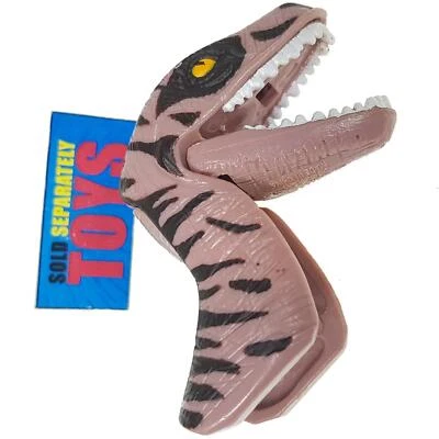 Vtg Transformers Beast Wars Dinobot HEAD Deluxe Class pink original body part - Image 1 of 4