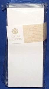 Anna Griffin Slimline Cards & Envelopes Ivory 100pc set 50 Cards 50 Envelopes - Picture 1 of 8