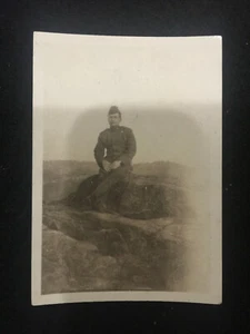Imagen original de soldados de la Primera Guerra Mundial - NO reproducción - una en stock SL27 - Imagen 1 de 2