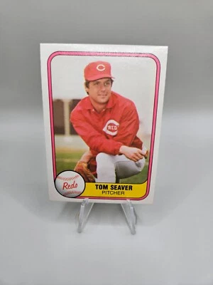 1981 Fleer Tom Seaver Cincinnati Reds #200 Baseball Card - Image 1 of 2