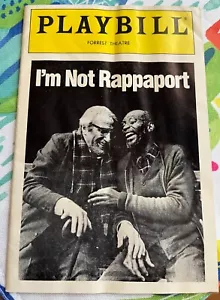 Playbill-JuddHirschCleavonLittle-Forrest TheatrePhiladelphiaPA "I'mNotRAPPAPORT" - Bild 1 von 4