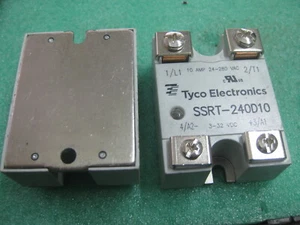 1x Relés de estado sólido SSRT-240D10 - Montaje industrial 10A 3-32VDC CONSTANTE - Imagen 1 de 3