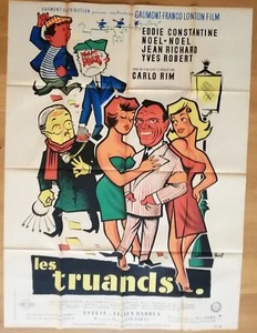 TRUANDS Eddie Constantine Original Filmplakat 160x120 cm B - Bild 1 von 1