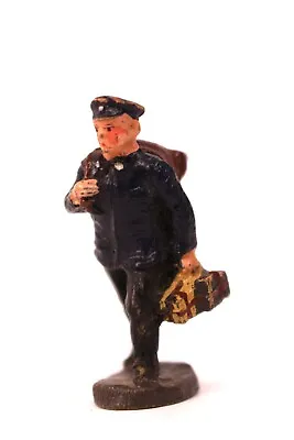 Elastolin Figur Postbote Mit Sack Gepäckträger Bahnmitarbeiter Masse Um 1939/40 • 24.95€