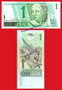 BRASIL BRAZIL 1 Real 2003 Pick 251 SC / UNC - Imagen 1 de 2