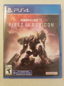 Armored Core VI: Fires of Rubicon - PS4 - w/ PS5 Upgrade - MINT - Free Shipping!