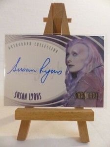Farscape Through the Wormhole Autograph card A58 Susan Lyons as Sierjna