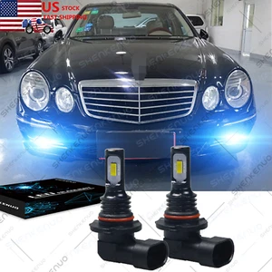 For Mercedes-Benz C230 2002-2007 2Pcs 8000K LED Fog Light Bulbs Kit - Picture 1 of 12