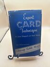 Expert Card Technique Hugard Braue Close-Up Magic Hc Dj First Edition 