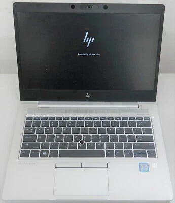 HP EliteBook 830 G5 i5-8350U 1.70GHz 8GB RAM 256GB SSD 14in NO OS + CHARGER READ - Image 1 of 4