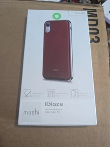 Moshi iGlaze Slim Hardshell Case für das iPhone XR rot - Bild 1 von 2