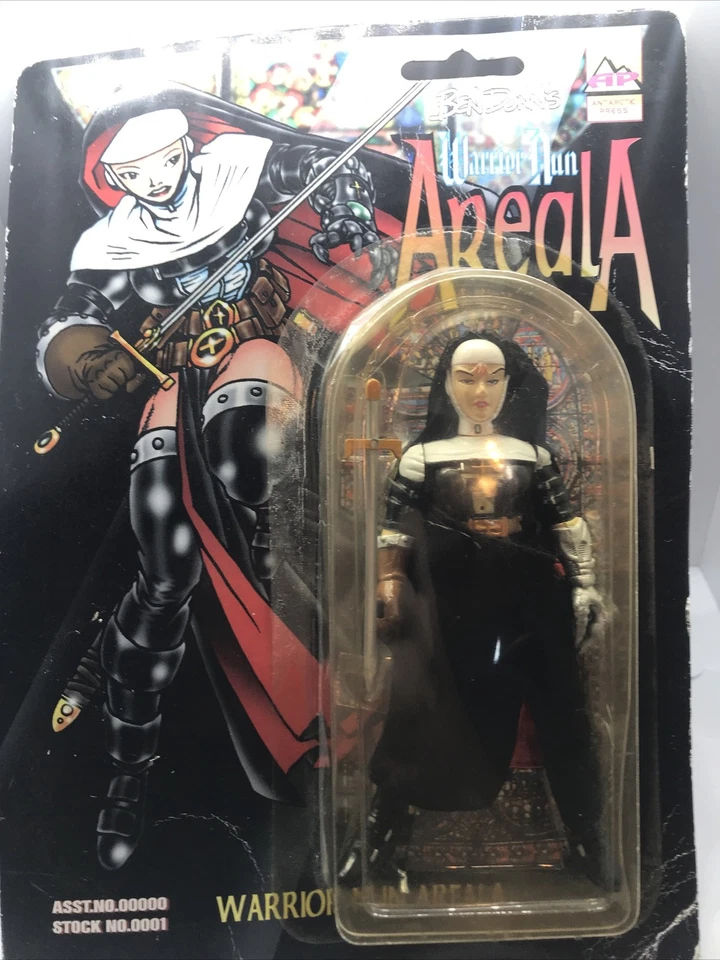 Figura de acción Ben Dunn's Warrior Nun Areala Warrior Nun Areala 5" 1996 - Sellada Foto 1 de 4