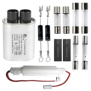 Home Microwave Oven Repair Replacement Parts Kits, HV Capacitor 2100V 1.0uF,... - Picture 1 of 6