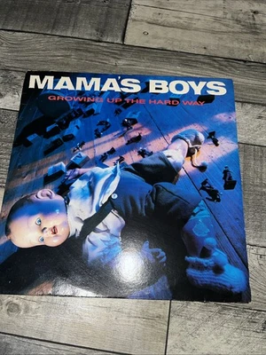 Mama’s Boys - Growing Up The Hard Way - 12” Vinyl Record LP - 1987 Jive UK 1st - Image 1 of 4