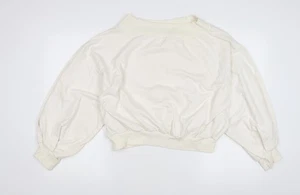 Felpa pullover donna Boohoo avorio taglia 16 - Foto 1 di 12