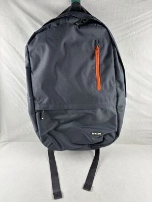 "Mochila para computadora portátil InCase gris/naranja forro de piel sintética 18"" correas acolchadas LEER Foto 1 de 4