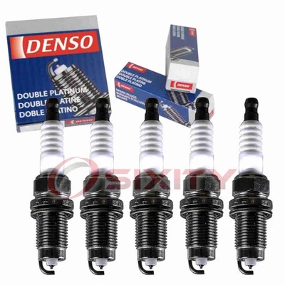 5 bujías Denso Platinum de larga duración para Volkswagen Passat PT 2012-2014 Foto 1 de 4