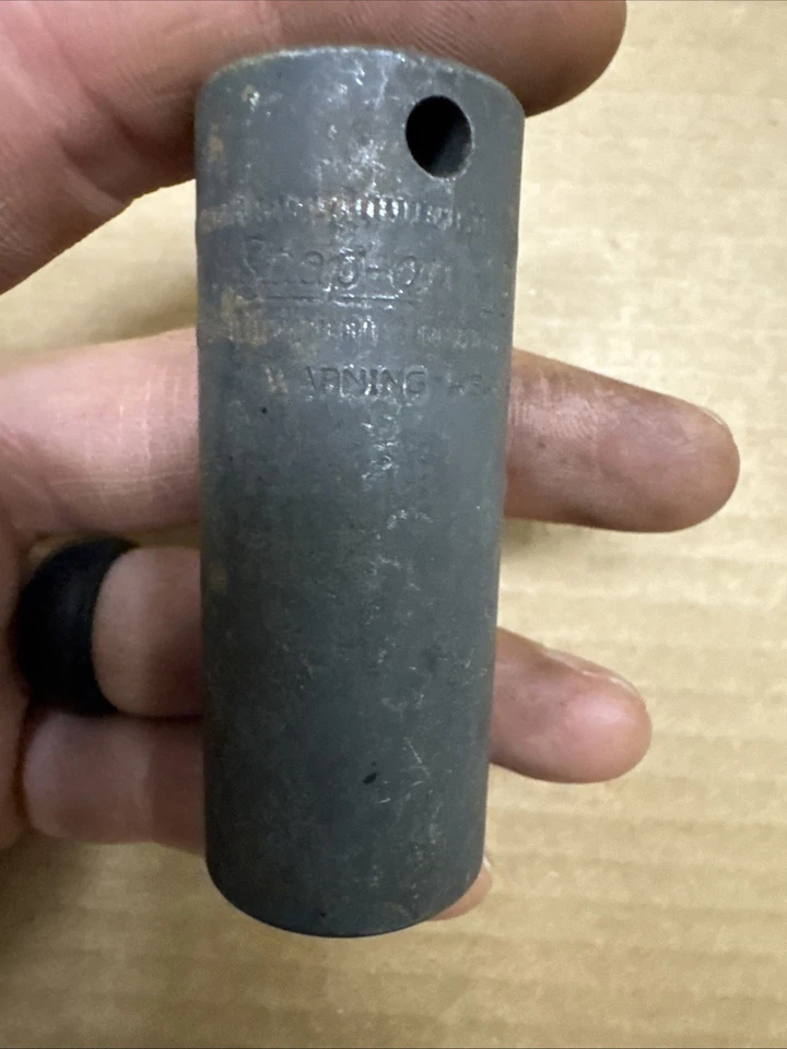 Snap On SIMFM19 3/8" Drive Deep 6-Point 19mm Impact Socket #35 - Image 1 of 4