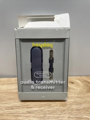 heyday Audio Transmitter & Receiver (Bluetooth 5.0 enabled) - Dusk Blue - Image 1 of 4