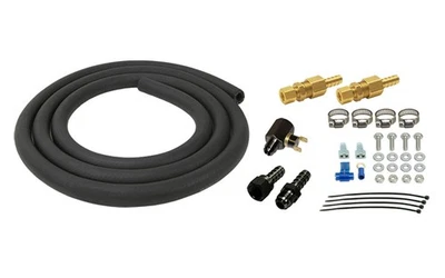 Derale Remote Transmission Cooler Mounting Kit with 5/16" x 10' OEM Hose 13020 Foto 1 de 4