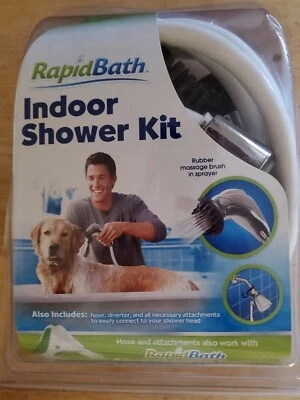 Oster, RapidBath, Kit de ducha interior para mascotas, perro, gato, baño para mascotas, animal, baño, mascotas Foto 1 de 2
