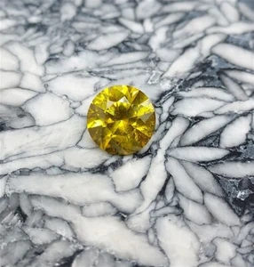 Facettierter Sphalerit, 5,17 ct., Empire State Zinkmine, Balmat, New York - Bild 1 von 2