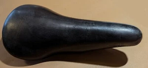 1982 CINELLI #3 VIP saddle RARE forged aluminum Y rails black leather ITALY - Picture 1 of 17