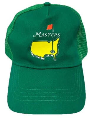 Кепка Masters Augusta National зеленая кепка для гольфа двойная бейсболка сетчатая кепка - Изображение 1 из 4