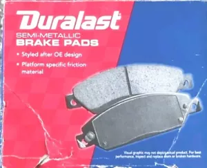 Duralast HALBMETALLISCH Bremsbeläge MKD1095 OVP 1 Satz SKU #873321 - NEU - Bild 1 von 5