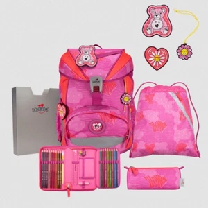 DERDIEDAS ERGOFLEX ROSES SCHULRUCKSACK SCHULRANZEN RANZEN SET NEU - Bild 1 von 1