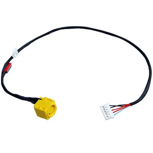 DC POWER JACK CONNECTOR CABLE FOR LENOVO EDGE E530 E530-3259 SERIES QILE2 JIUS - Picture 1 of 5