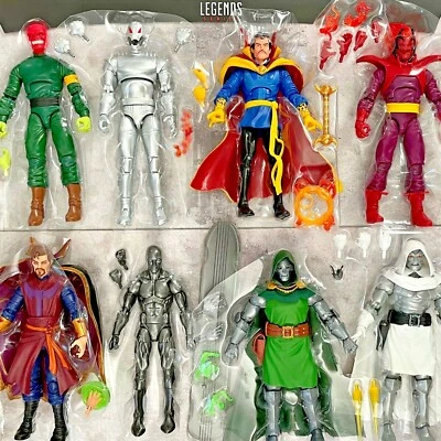 Marvel Legends comic Blade Kang Ultron Deadpool Red Skull Doctor Strange UPICK - Image 1 of 2