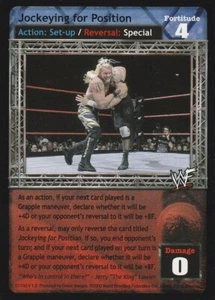 WWE: Jockeying for Position [Played] card type Actions Raw Deal Wrestling WWF - Picture 1 of 1
