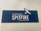 Spitfire Beer Rubber Drip Runner Mat Man Cave Home Bar Pub Collectible Used