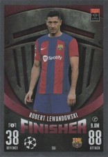 Topps Match Attax Champions League 2023/24 135 Finisher Robert Lewandowski