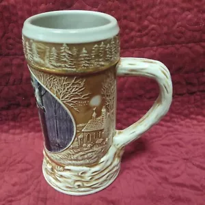 Stockente Krug Krug Becher Vintage Jagd Blockhaus Kiefern Teich - Bild 1 von 8