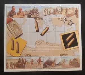 Tanque de láminas Gabón 1996 50 aniversario Segunda Guerra Mundial MNH UM sin montar como nuevo - Imagen 1 de 1