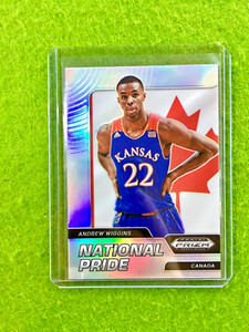 ANDREW WIGGINS SILVER PRIZM SSP CASE HIT CARD KANSAS 2022 Prizm DP MAKE AN OFFER