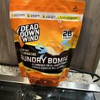 Dead Down Wind Odor Controlling Laundry Bombs - 28pk - HE Washing Machine