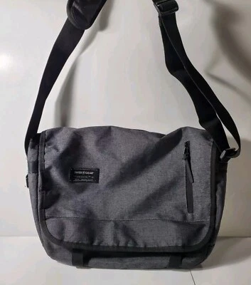 Swissgear Laptop Messenger Bag Gray Black Pockets Computer Shoulder Bag Unisex  - Image 1 of 4