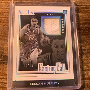 22-23 Panini Noir Keegan Murray Casting Call Memorabilia Patch/99